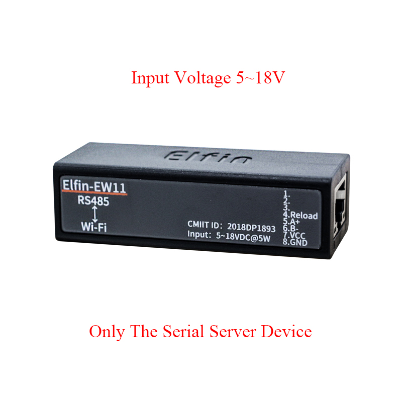 EW11A MINI RS485 Serial Server WIFI ModbusTCP Serial RJ45 Converter ...