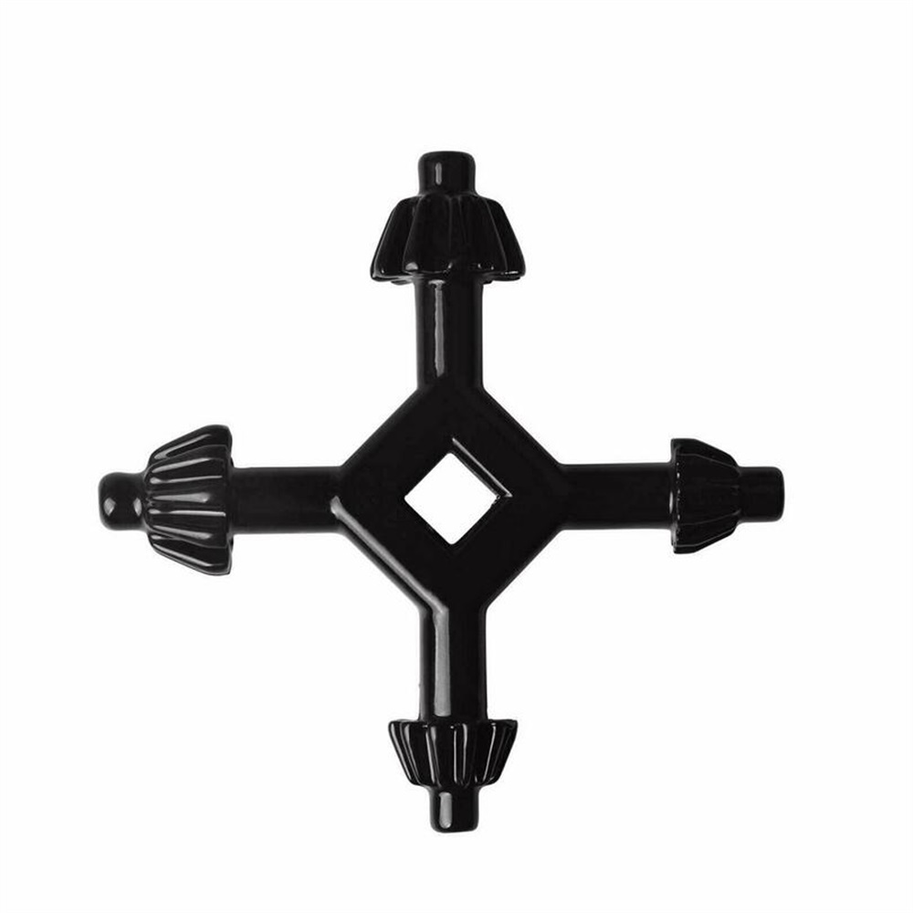 1Pcs 4 In 1 Multi-function Universal Chuck Key Drill Drilling Holder Spanner Ratchet Socket Ring Combination Grip Star Wrench