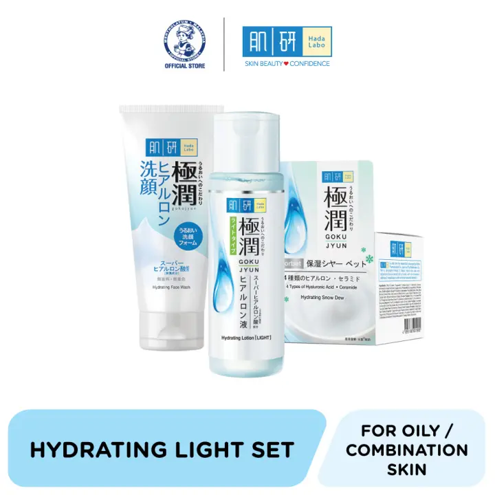 hada labo set for oily skin