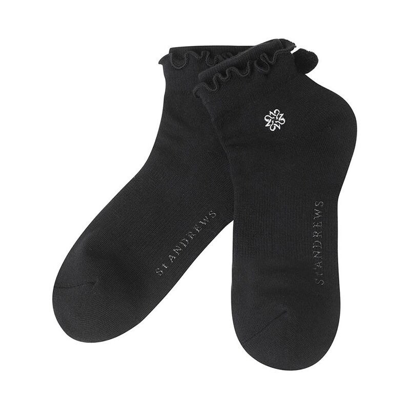 ST ANDREWS ST golf socks for women 23 new star logo socks non-slip comfortable breathable short socks sports elastic socks Authentic imported NEW 2023