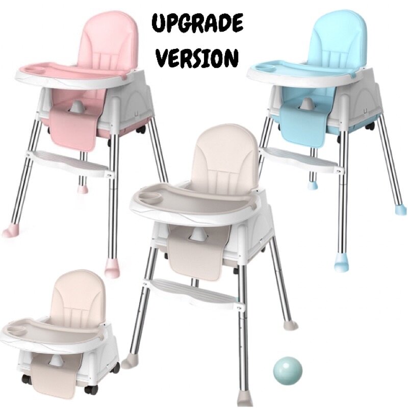 Upgraded Version Multifunctional Baby Chairs Safety Baby Dining High