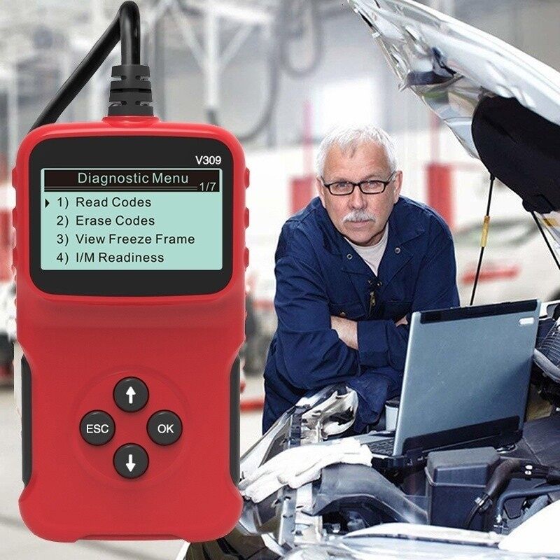 Đầu Đọc Máy Quét Chẩn Đoán Xe Ô Tô Cầm Tay EKLEVA OBD2 OBDII, Mã Lỗi Công Cụ Sửa Chữa Ô Tô OBDII Phổ Thông Công Cụ Chẩn Đoán