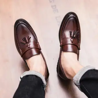 Dress Shoes Black Bussiness Formal Shoes For Men Brown Mens