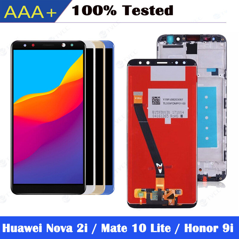 Tvcc 5 9 Inch Original Lcd For Huawei Nova 2i Lcd Mate 10 Lite Lcd Honor 9i Lcd Display Digitizer Lcd Touch Screen Panel Assembly Replacement Repair Spare Parts Lazada Singapore