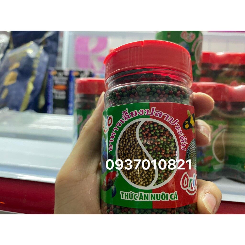 Cám thái orio cho guppy, 3 đuôi, betta, cá chép,...