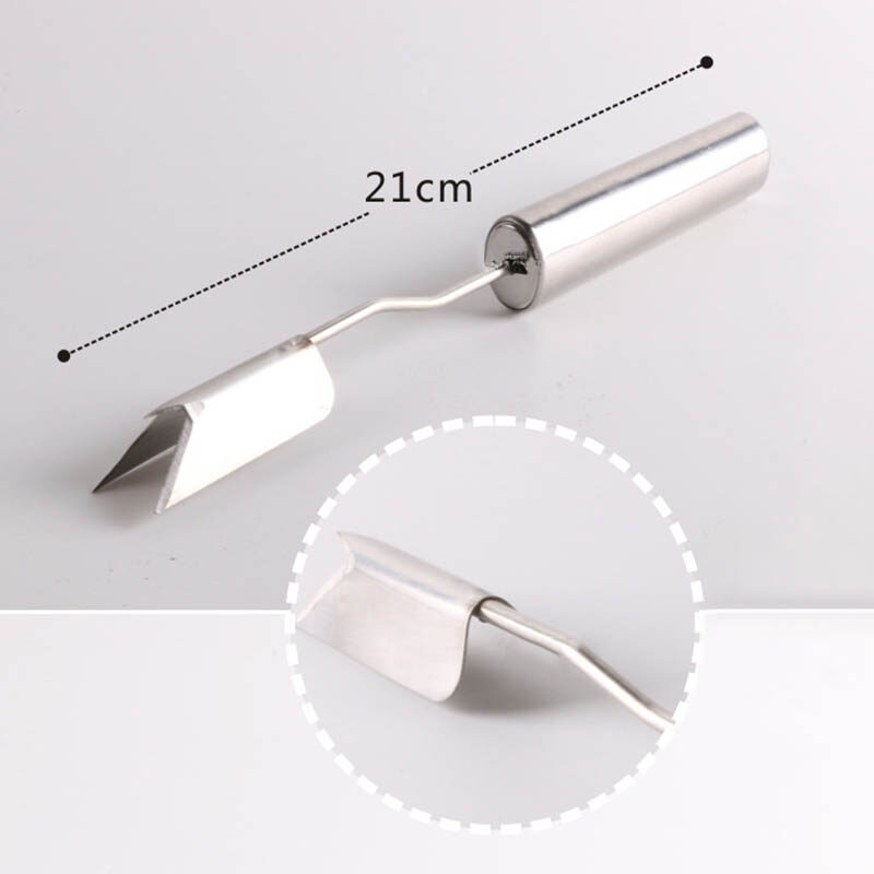 WU FANG Dứa Peeler Trái Cây Công Cụ, Dứa Slicer Dứa Hạt Giống Remover Nhà Bếp Di Động Tiện Ích, 1Pcs Chuyên Nghiệp Thép Không Gỉ