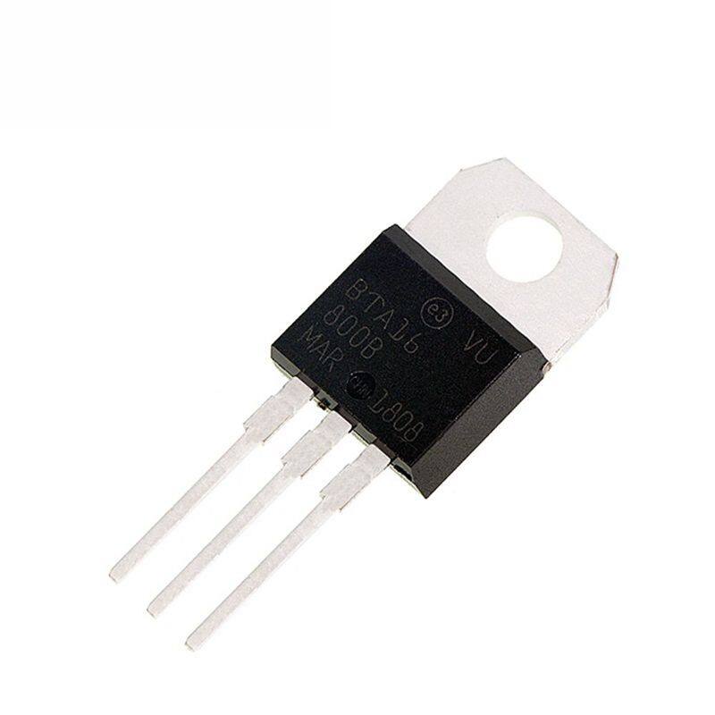 5pcs bta16-800b bta16 16a 800v to-220 triac transistor