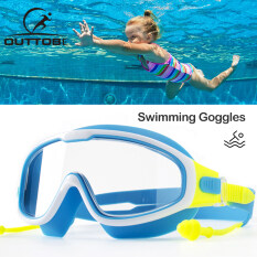 Outtobe Kính bơi Chống sương mù Bảo vệ mắt bằng tia cực tím Đeo kính bơi chuyên nghiệp Kính bơi chống thấm nước có thể điều chỉnh Kính bơi dành cho trẻ em Kính bơi dành cho trẻ em Kính thể thao với hộp đựng tùy chọn