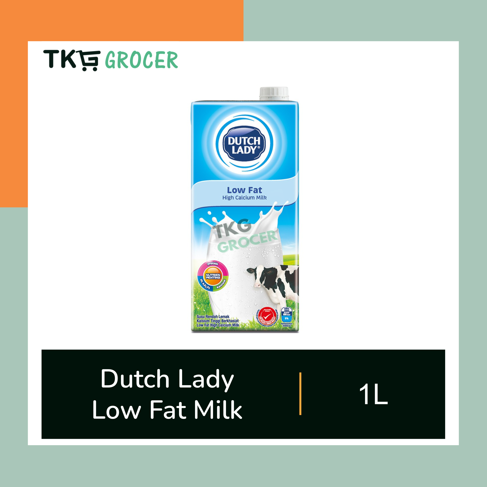 Dutch Lady Purefarm UHT Milk 1L Full Cream / Low Fat / Chocolate