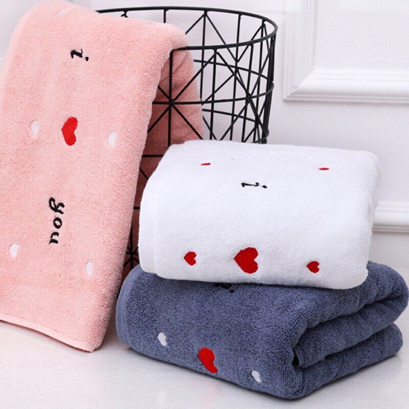 385g 70 140cm Cotton Bath Towel 100g 75 35cm Face Hand Towel Set Absorbent Wedding Christmas Present Ceremony Bathroom Decor T17 Lazada Ph