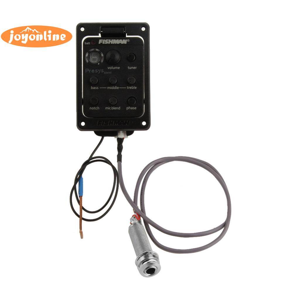 Fishman 301 4-Band EQ Equalizer Acoustic Guitar Preamp Piezo Pickup Guitar Parts Musical Accessories