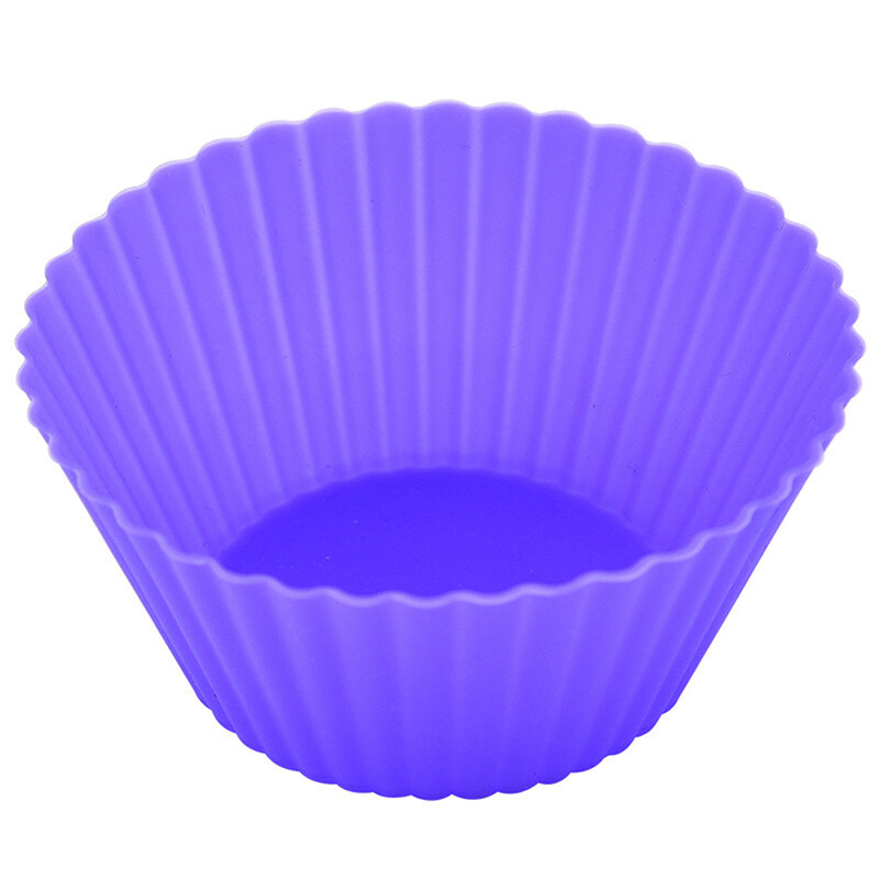fanghui Silicone Cake Mold Round Shaped Muffin Cupcake Baking Molds Kitchen Bakeware