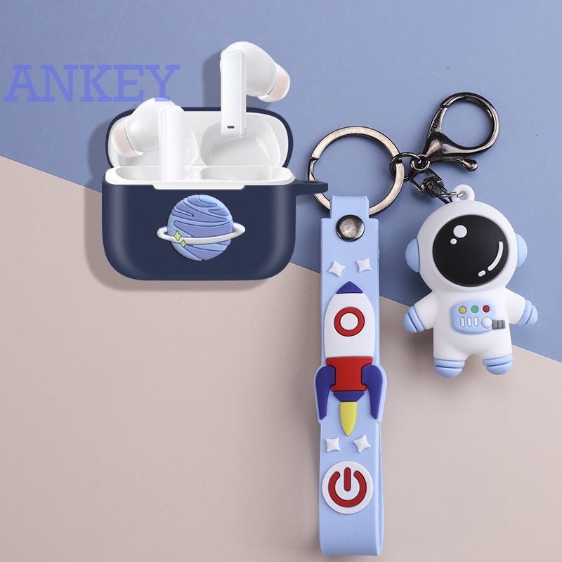 Case for Baseus Bowie M2 / M2+ Protective Silicone Wireless Bluetooth Headset Shell Cartoon Creative Earphone Cover