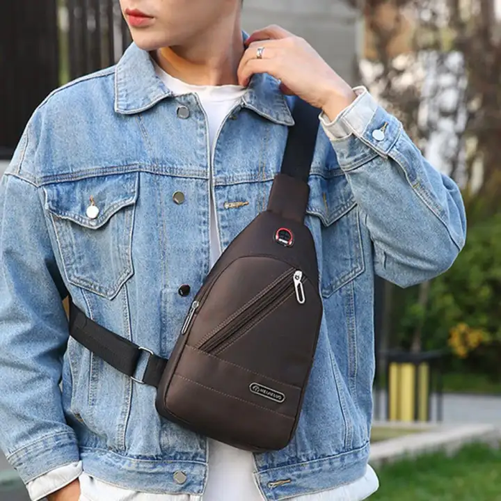 men's fashion crossbody bag