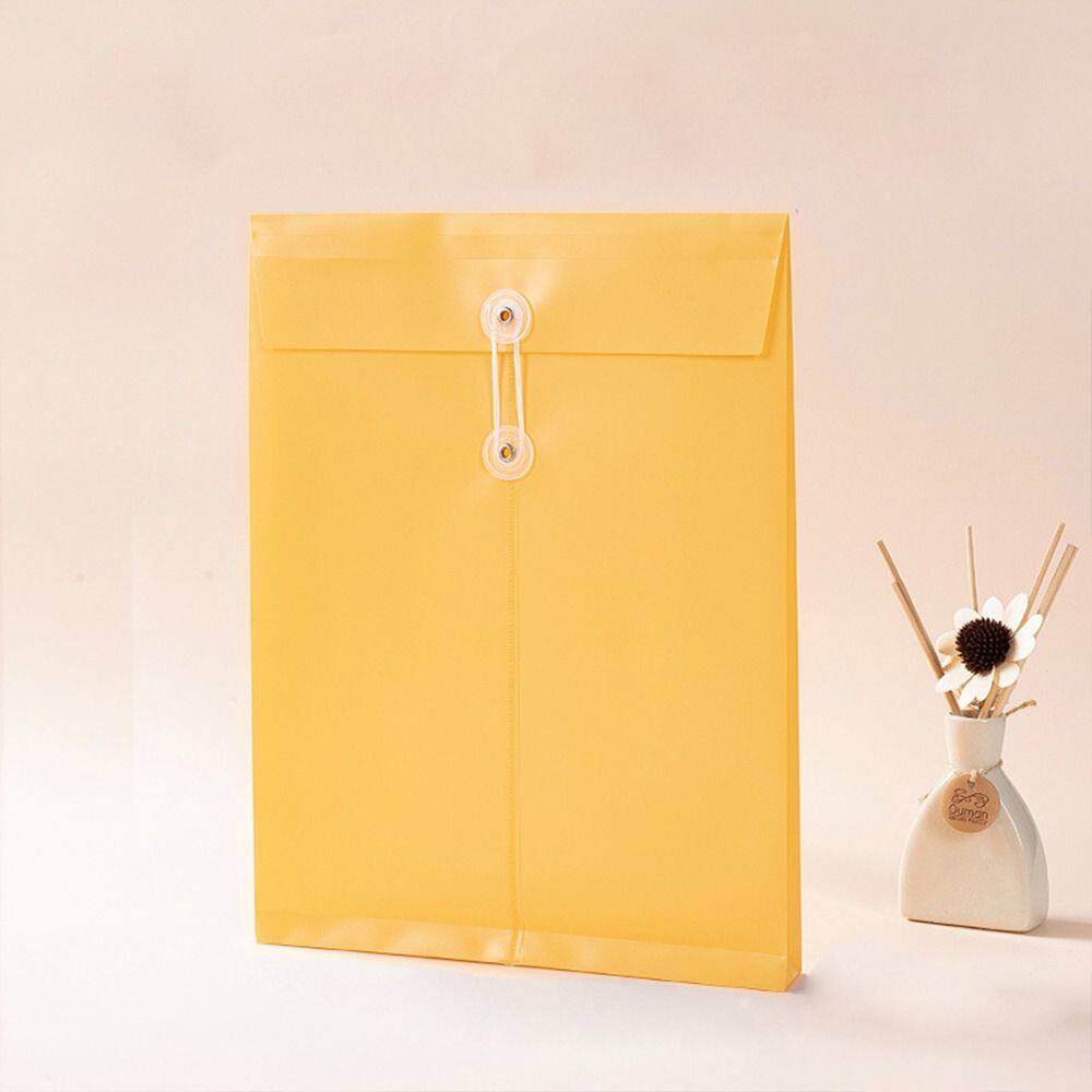 MMLUCK phong bì lớn A4 file tài liệu PP Túi sắp xếp giấy Ví đựng tài liệu A4 Túi sắp xếp hồ sơ bền sức chứa lớn trường học văn phòng