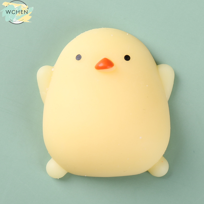 Squishy Toys Squeeze Rising Fidget Soft Sticky Stress Relief Toys Simple Dimple Keychain Toys THB104