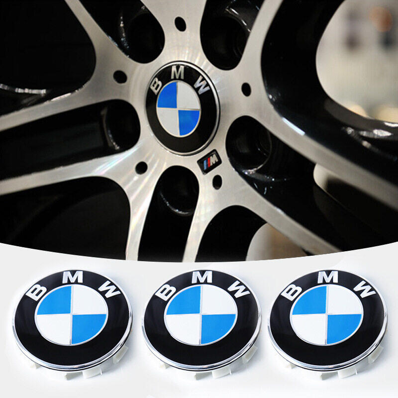 Nt | 4pcs 68mm car hub center cover hub wheel center cap cover rim covers badge emblem logo universal fit for bmw e36/bmw e46/bmw e90/bmw e30 e60 e92 e65 e28 e34 e38 x3 x5 x6 3 4 5 6 7 8