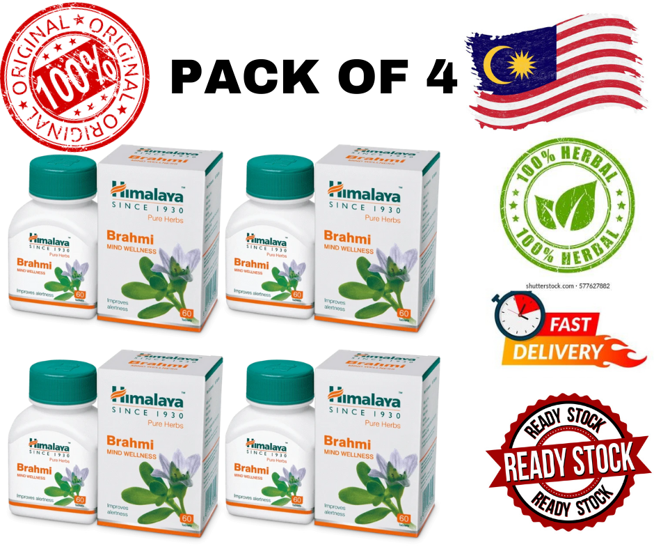 ORIGINAL 🇲🇾] BRAHMI | HIMALAYA WELNESS | Mind Welness | Lazada