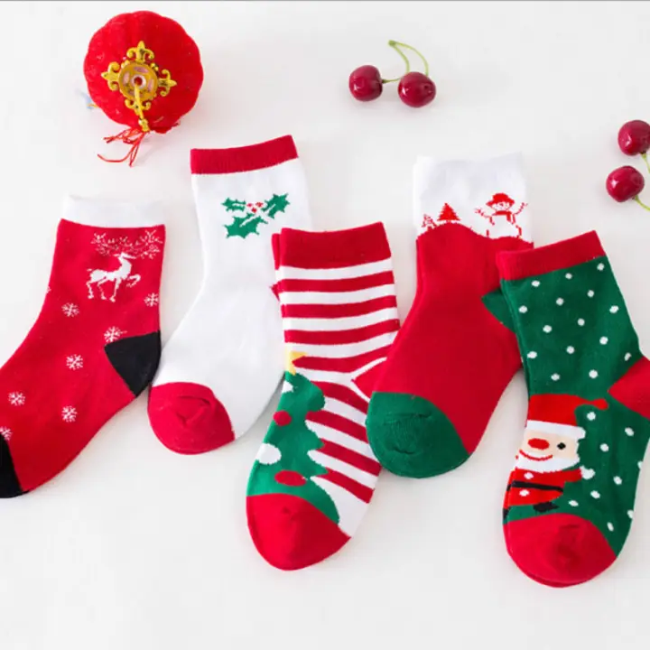 baby boy christmas socks