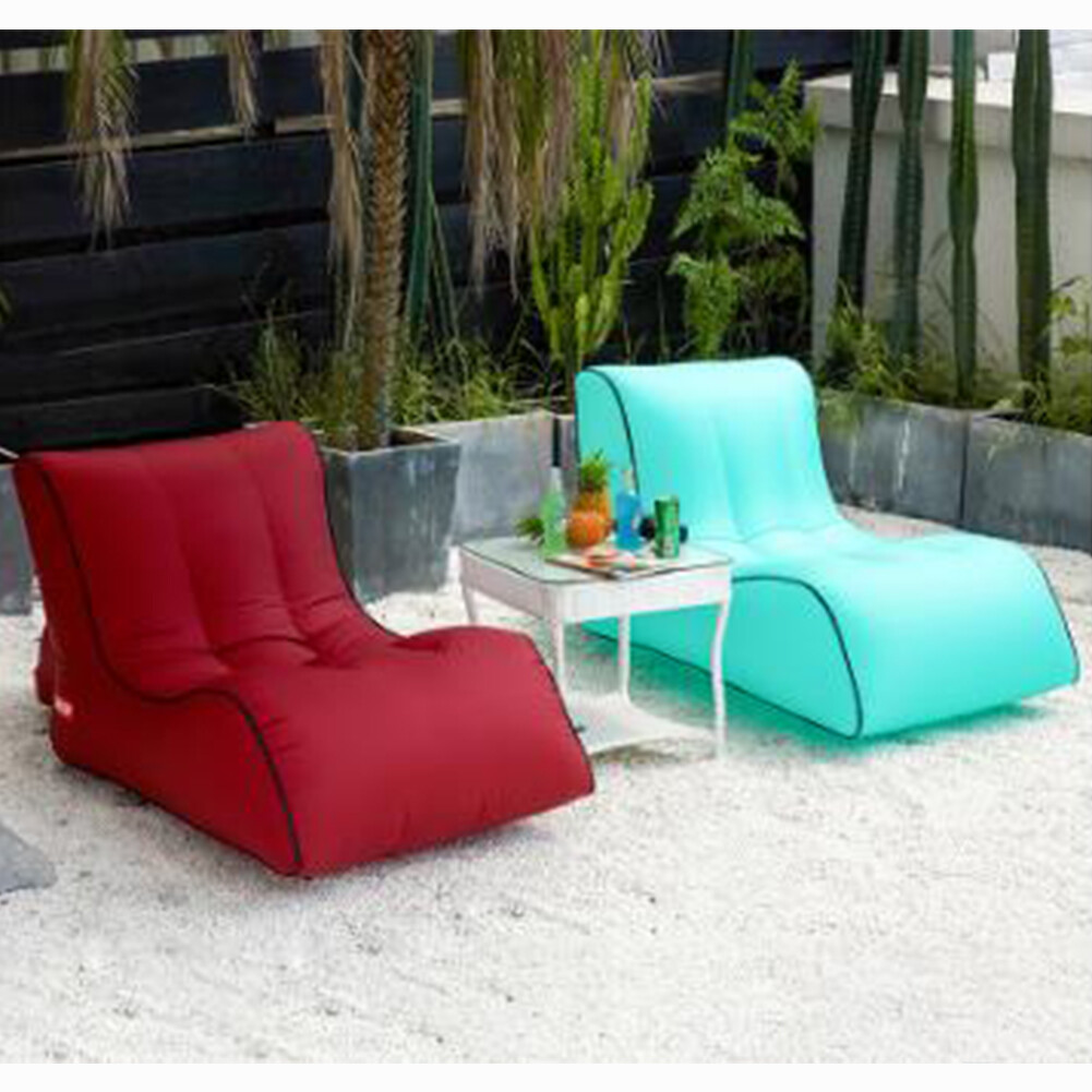 Ghế Sofa Bãi Biển Ghế Sofa Nổi Trên Nước Ghế Sofa Bơm Hơi Ngoài Trời Ghế Sofa Không Khí Cắm Trại Bãi Biển Chống Nước Gấp Gọn Tiện Dụng