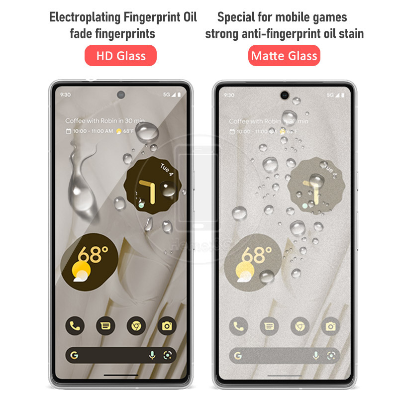 For Google Pixel 7 Pixel7 HD / Clear / Matte Full / Non-full Coverage Explosion-proof Tempered Glass Screen ProtectorTempered