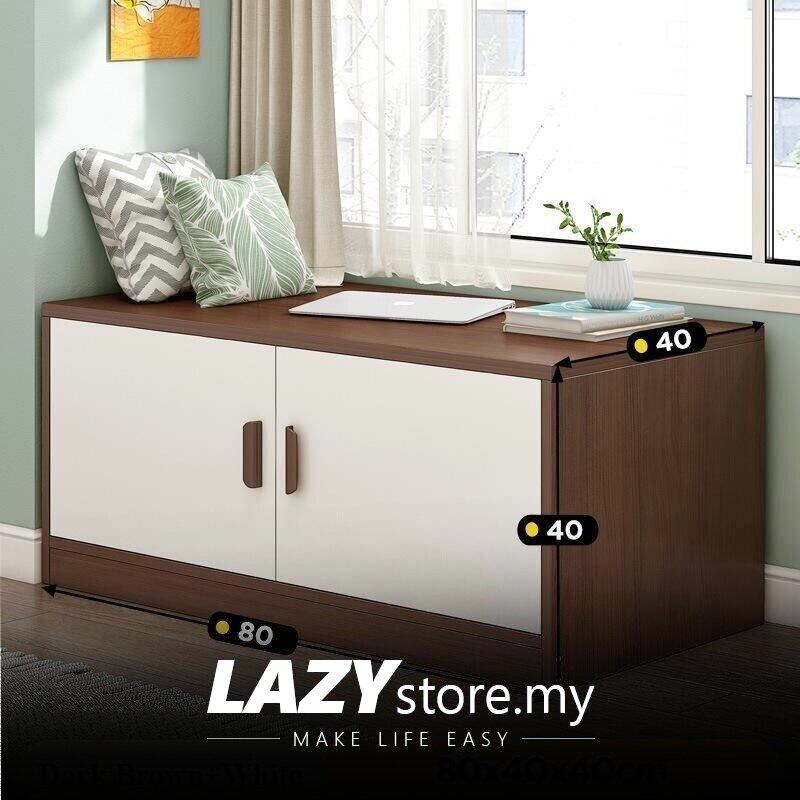LAZYstore Bay Window Floor Storage Balcony Storage