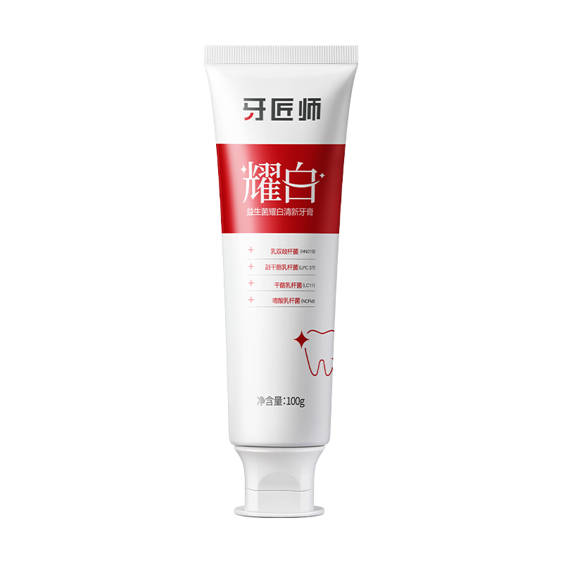 Hunmui nha sĩ lựa chọn Probiotic làm sáng kem đánh răng tươi