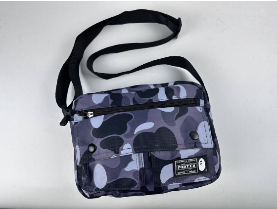 Porter x cheap bape sling bag