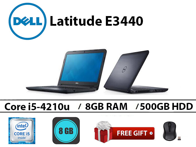 Dell Latitude E3440 Intel core i5-4210u 8GB RAM 500GB HDD 14 inch Malaysia