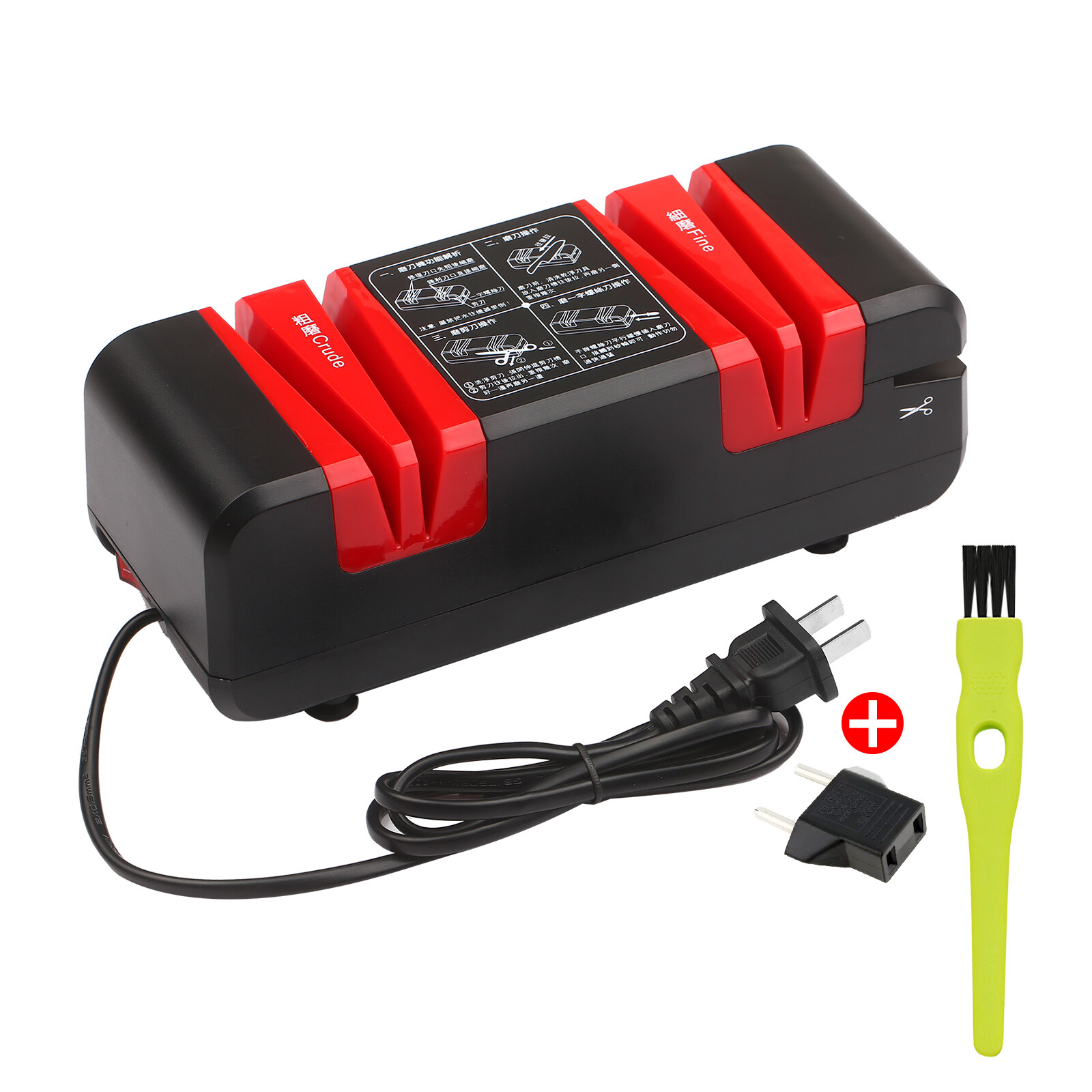 BÁO GIÁ Bộ Dao Làm Bếp Điện Máy Xanh | Shopee Lazada Sendo Tiki mới nhất 38 Máy Mài Dao Điện Chuyên Nghiệp Dụng Cụ Mài Cắt Tự Động Đa Năng Với Rãnh Vát Thô 15 Độ Và Rãnh Mịn, Cho Kéo Dao Răng Cưa Thẳng Nhà Bếp Cắt Máy Xay Với Làm Sạch Bàn Chải