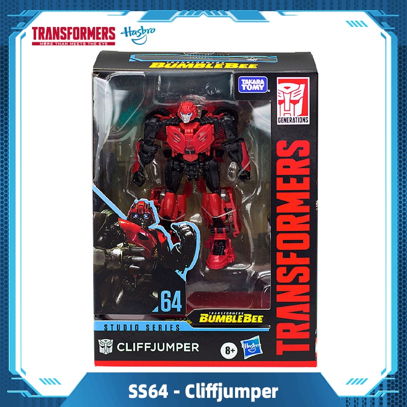 Transformers Buzzworthy Bumblebee Studio Series Cliffjumper – Deluxe Actionfigur, 19-stufige Verwandlung