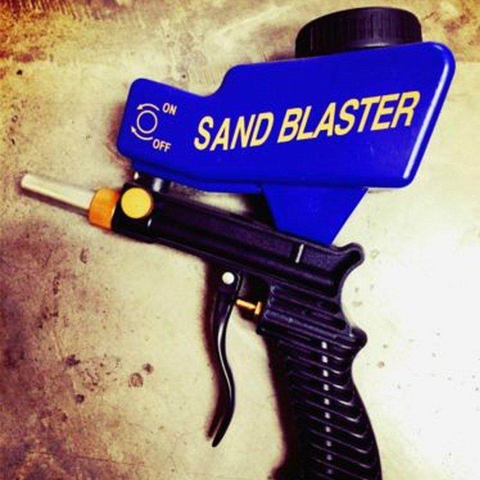 ELEC Không Cát Blaster Nổ Sandblaster Phun Cát Có Đầu Vòi Bộ