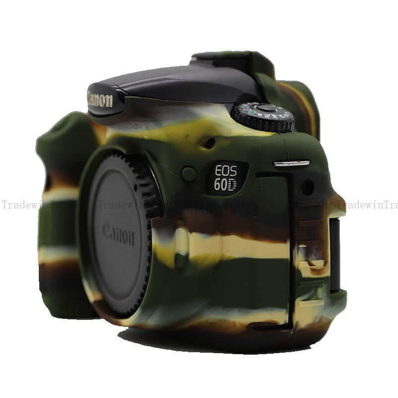 Vỏ Máy Ảnh Bằng Cao Su Silicon Mềm Cho Canon EOS 60D