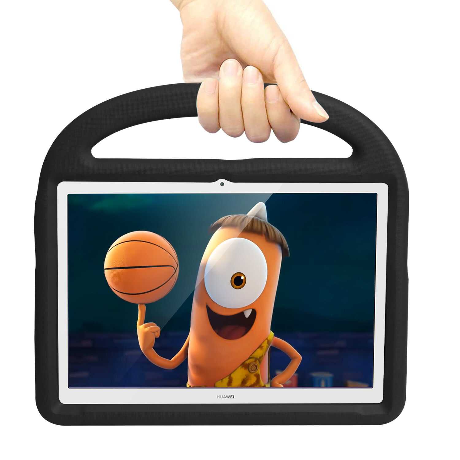 Kids Case for Huawei MediaPad T3 10/T3 9.6, Light Weight Shockproof Silicone Handle Stand Kids Friendly Case for Huawei AGS-L09/L03 AGS-W09 Tablet