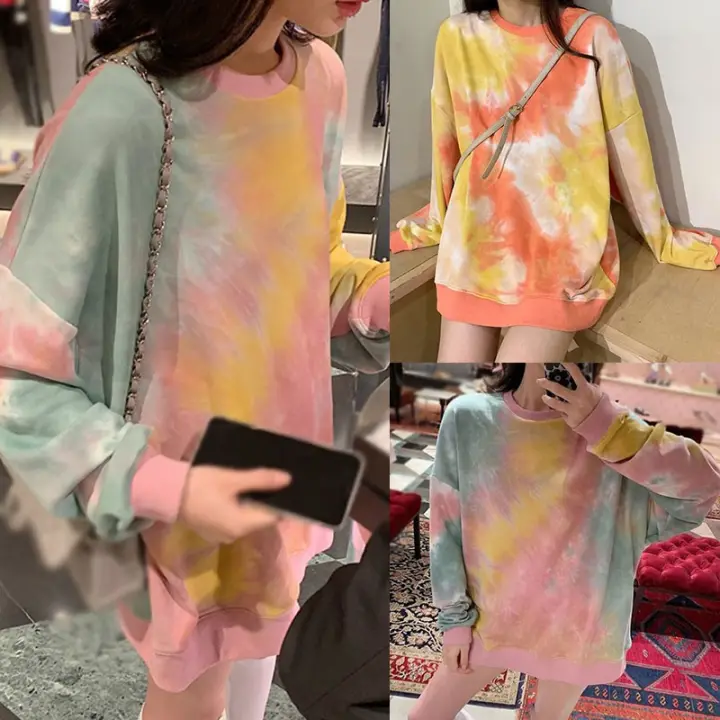 Sweater tie dye lazada Clearance