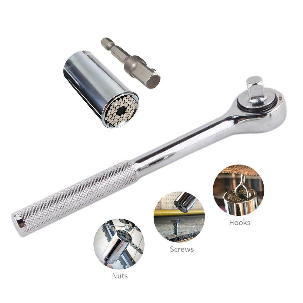 Professional 3 pcs SOCKET Versatile ADAPTER Set Rugged Chrome Vanadium Steel