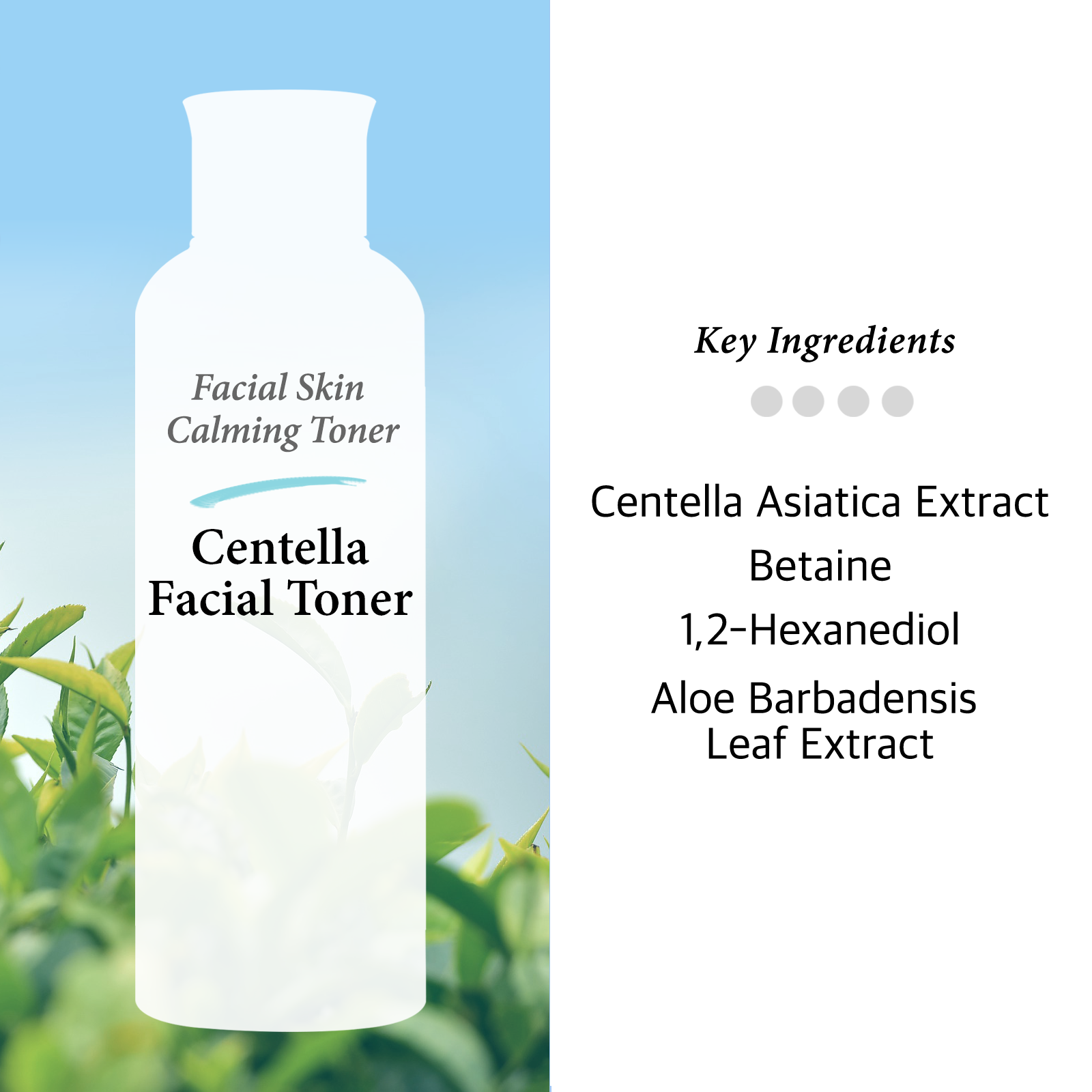 Cos De Baha-centella Asiatica Recovery Toner, Dành Cho Mặt (200Ml)