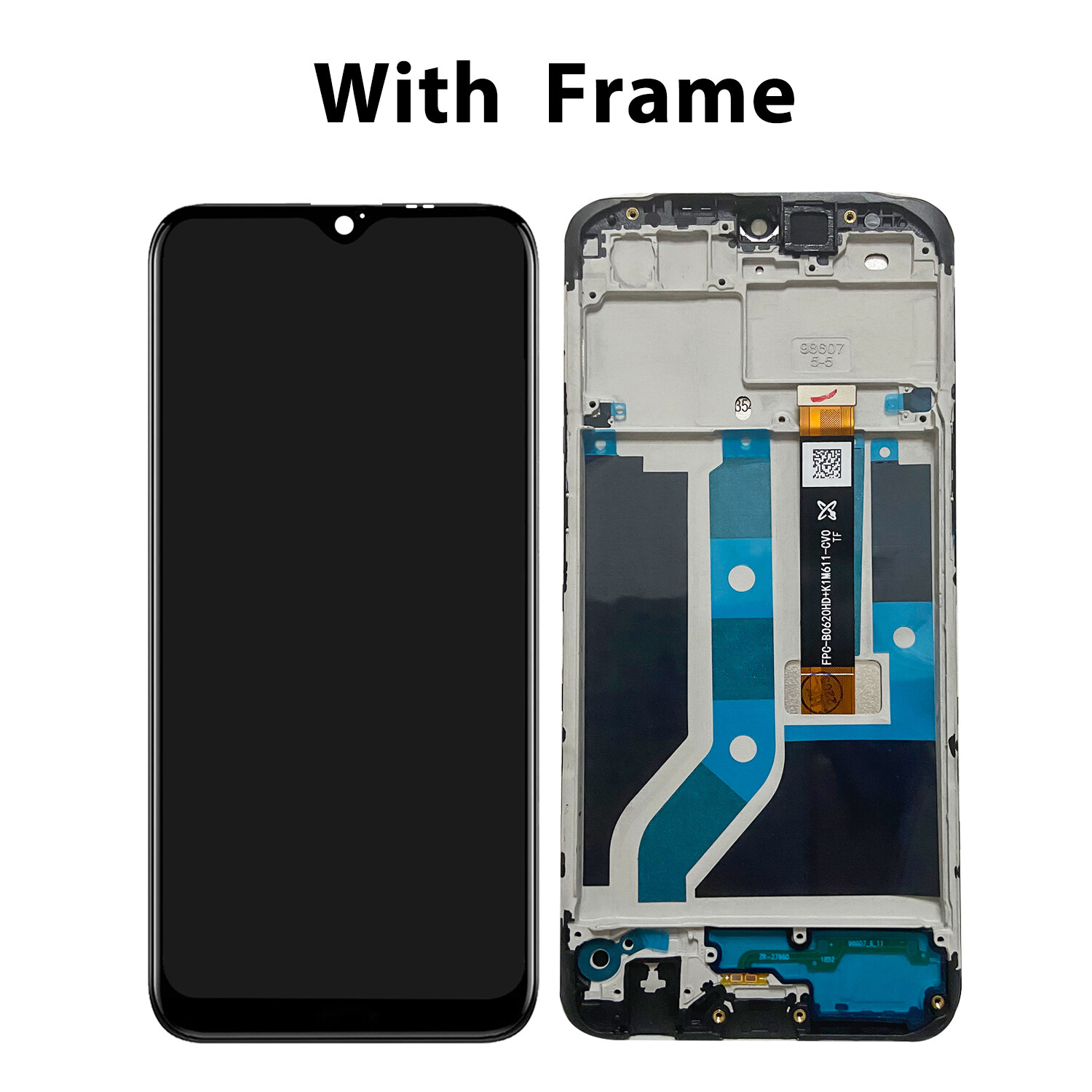 Cho OPPO A5s AX5s Thay Thế Màn Hình LCD CPH1909 Cho OPPO A7, Hiển Thị Đầy Đủ LCD Digitizer Cảm Ứng Bảng Điều Chỉnh Cảm Biến Với Khung Lắp Ráp Sửa Chữa Phần