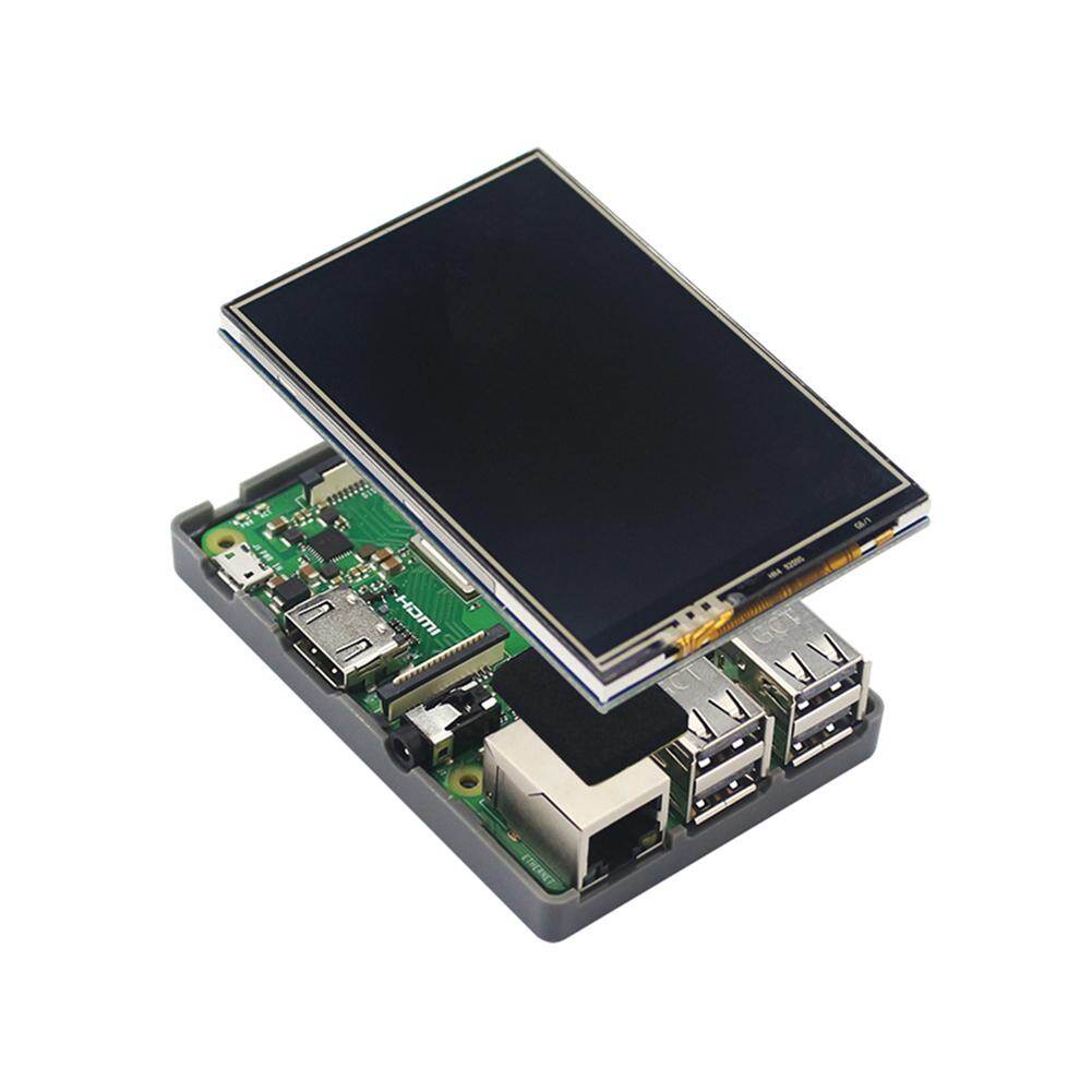 3.5 inch HDMI Touch Screen LCD Display +ABS Case for Raspberry Pi 3B+/3B/2B