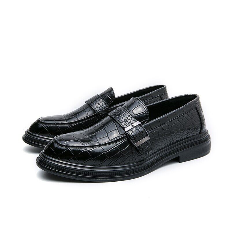 Pointed Casual Shoes Mens Slip On Driving Moccasins Mens Leather Shoes Fashion Men ' S Casual Shoes Wedding Shoes Formal Shoes