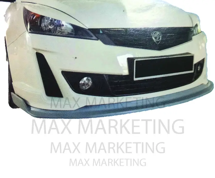 Pu2740 Proton Exora Bold Front V Lip Polyurethane Skirt Lip Bodykit Lazada