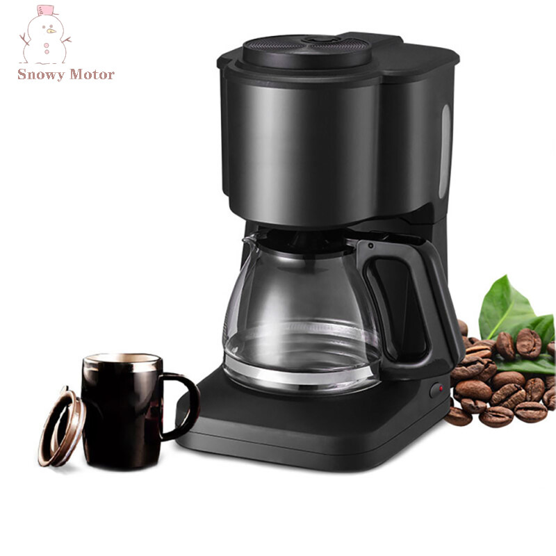 Drip Coffee Maker 600w High Power 6 Cups Large Capacity Kitchen Automatic Espresso Machine Espresso Maker
