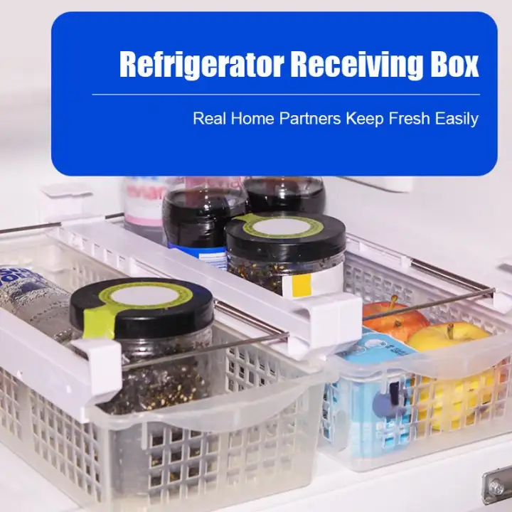 Fridge Mate Drawers Refrigerator Pull Out Bins Snap On Drawer