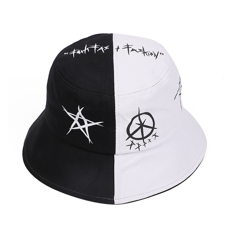 Hanlu Men's Printed Fisherman Sun Hat couple sun hat