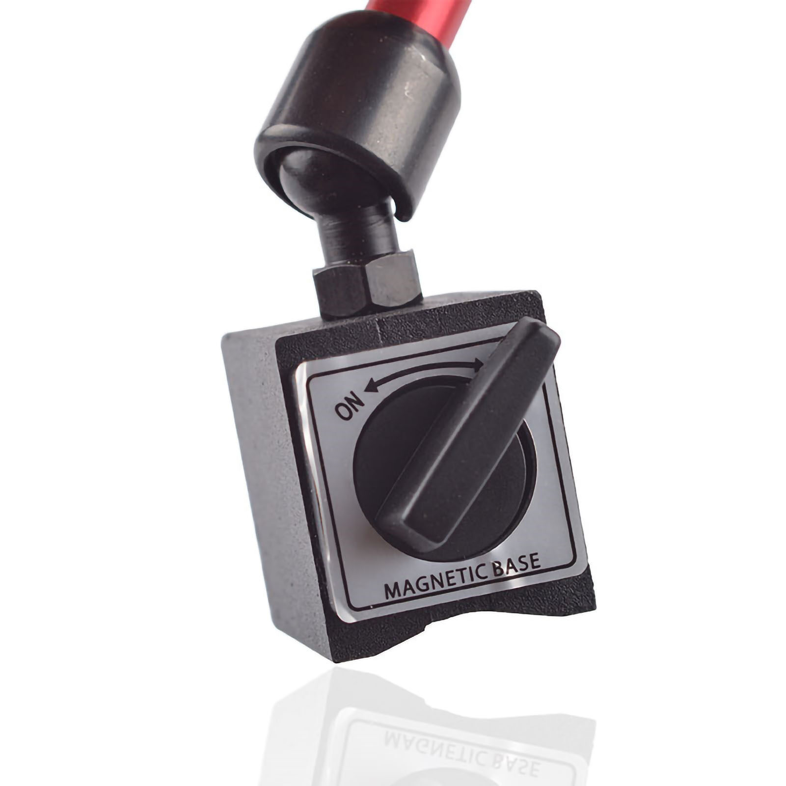Dial Indicator Holder Magnetic Metal Base Stand Universal Flexible Adjustable Tool