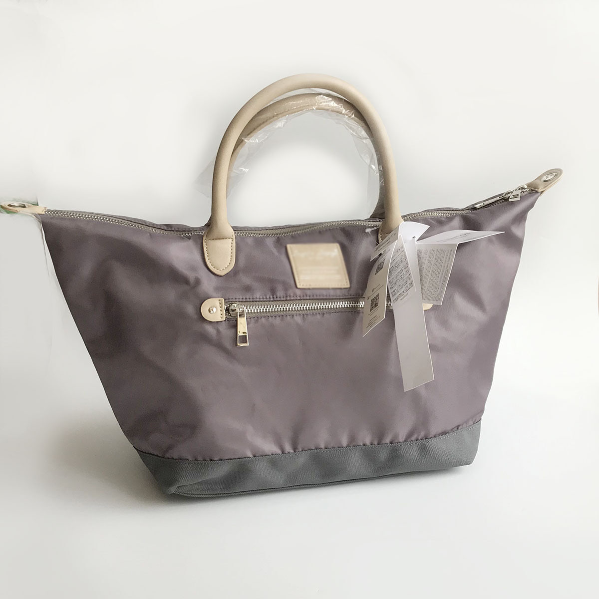 COD[LEGATO LARGO] Japanese oblique backpack nylon bag handheld dumpling