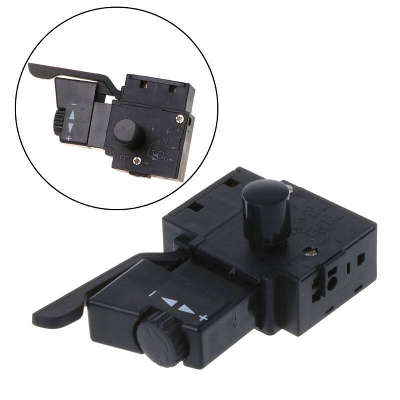 FA2-6/1BEK Lock on Trigger Switch Electric Hand Drill Speed Control Push Button lacement Parts Power Tool Switch