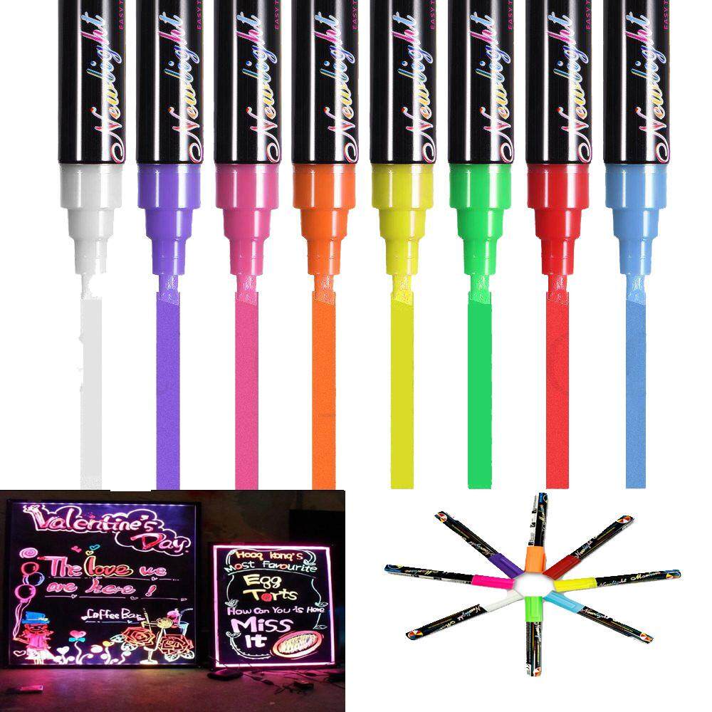 TWO Office & StatiTWOry pen book 8 Colours Liquid Chalk Pens Marker 6mm