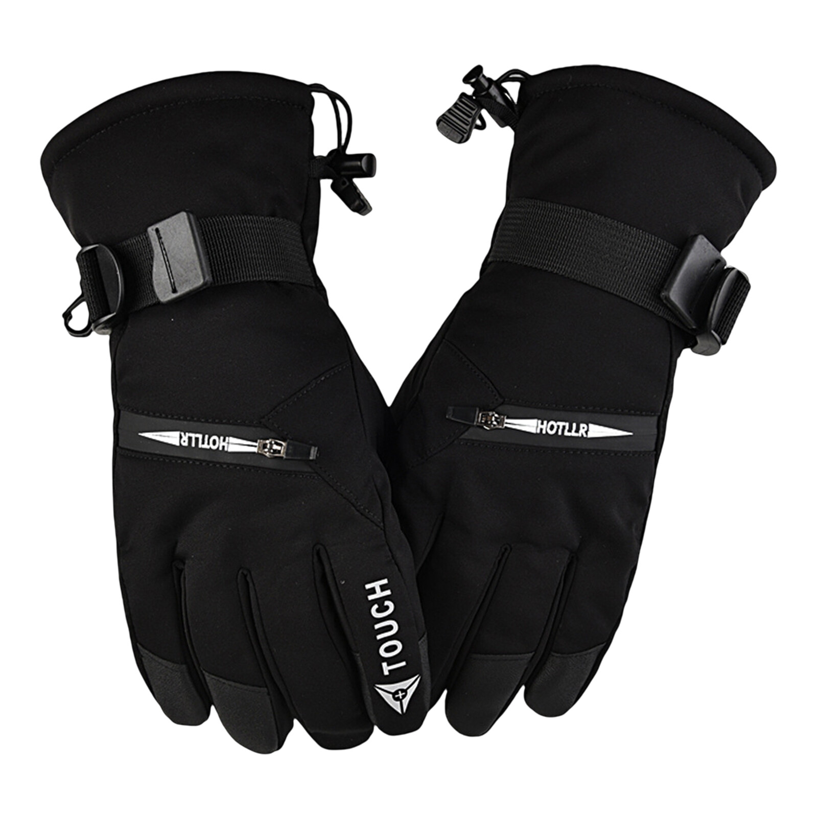 SHN 1 Pair Men Finger Gloves Camouflage Anti Skid Thicken Touch Screen Winter Coldproof Gloves for Cycling Ski Gloves Anti