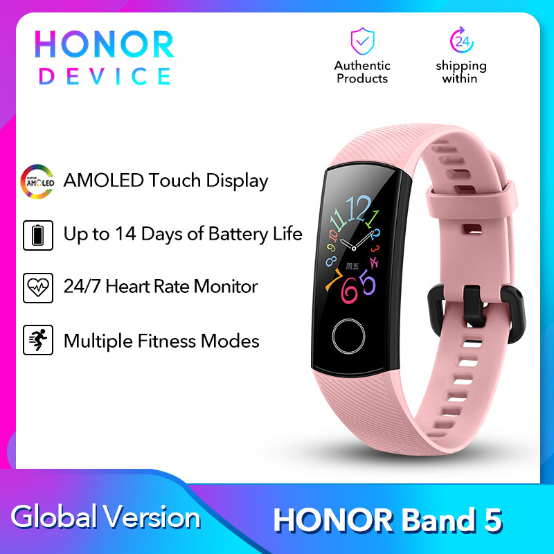 Honour band 5 hot sale global version